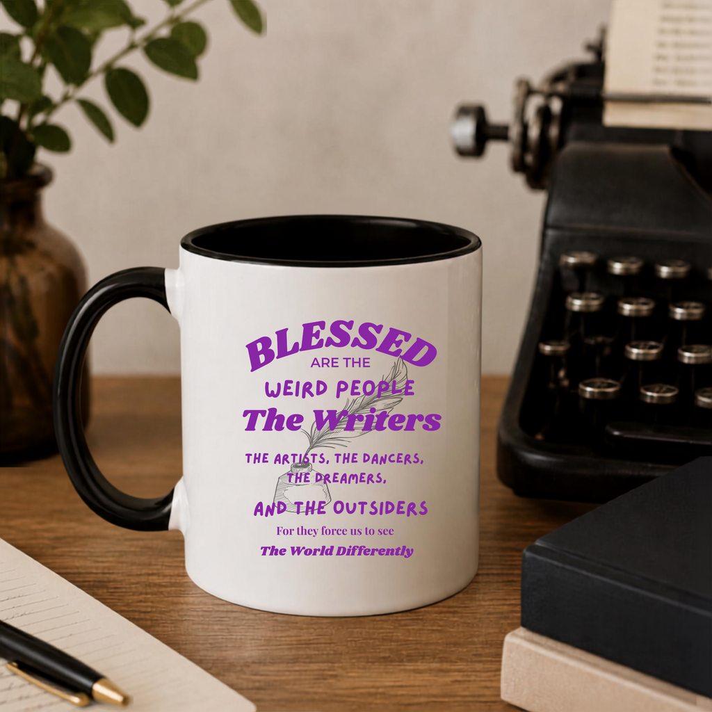 Blessed are the Weird People Mug