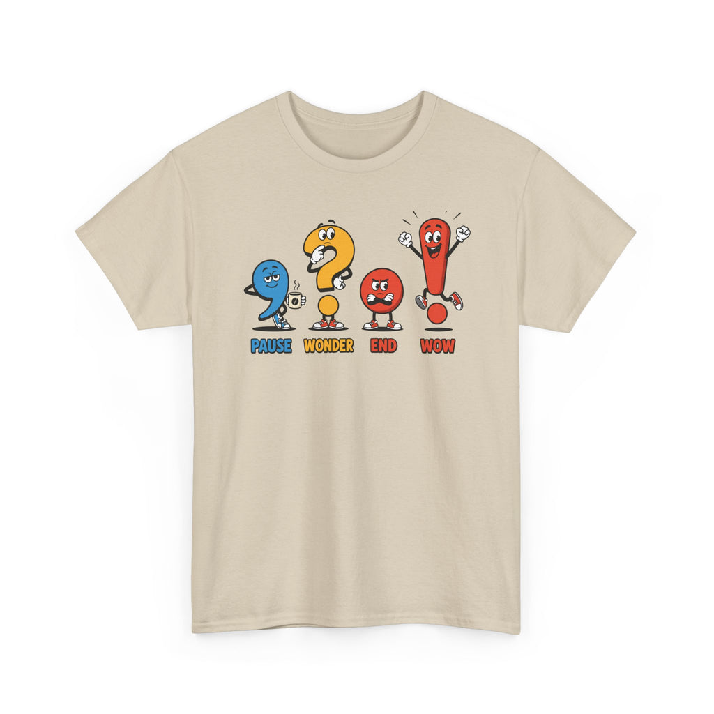 Punctuation Fun t-shirt