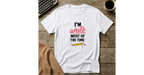 I'm Write Most of the Time T-Shirt