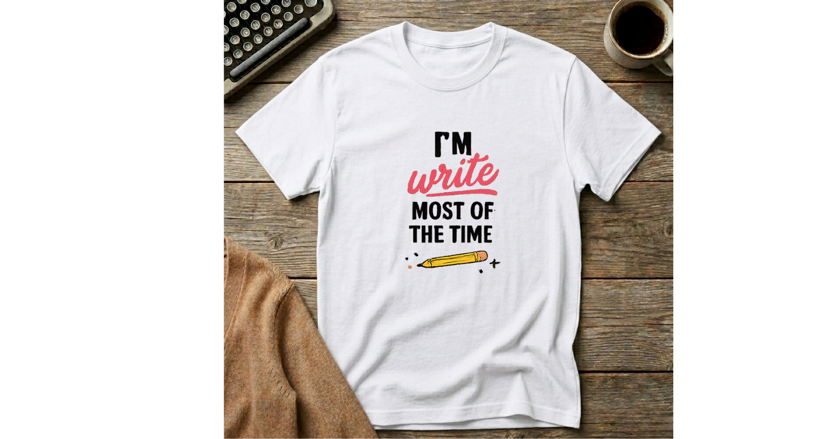 I'm Write Most of the Time T-Shirt