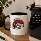Having a Bloodly Good Writing Day Ceramic Mug