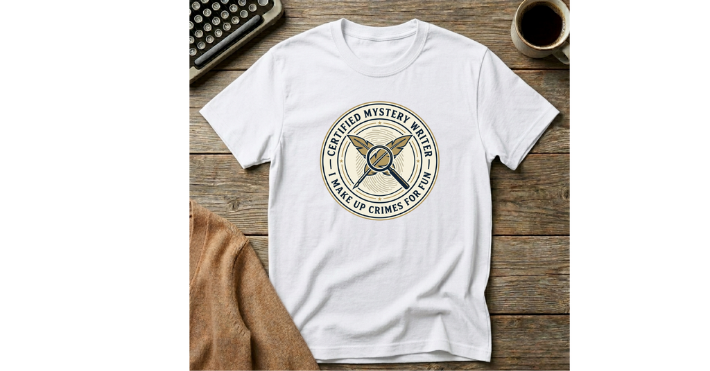 Certified Mystery Writer  T-Shirt