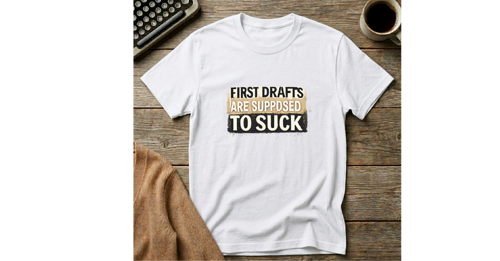 First Drafts Are Supposed To Suck T-Shirt