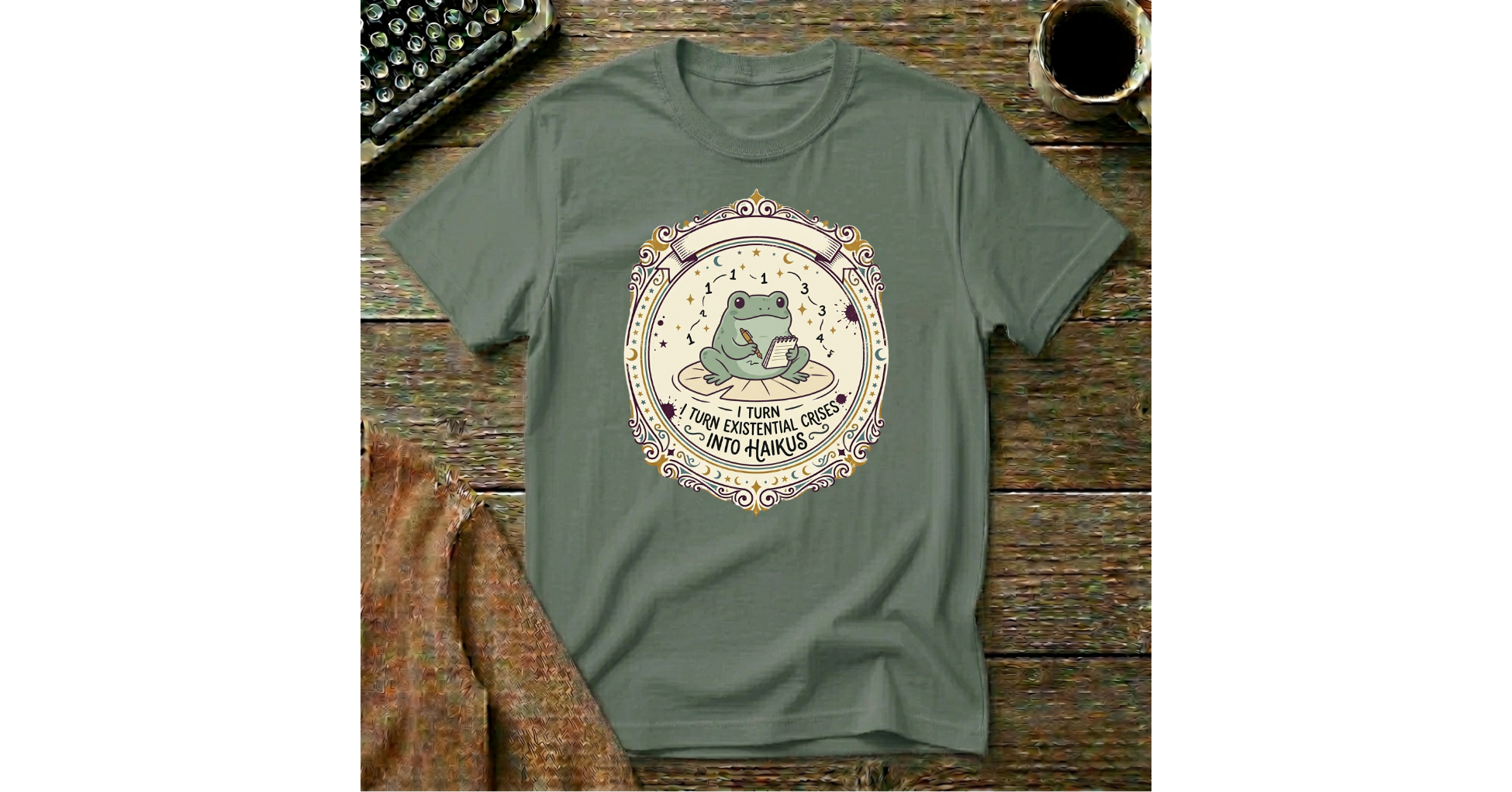 I Turn Existential Crises into Haikus  T-Shirt
