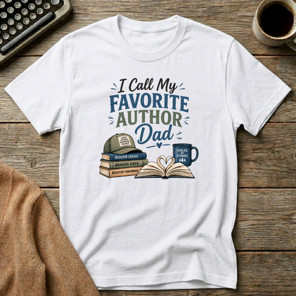 I Call My Favorite Author Dad T-Shirt