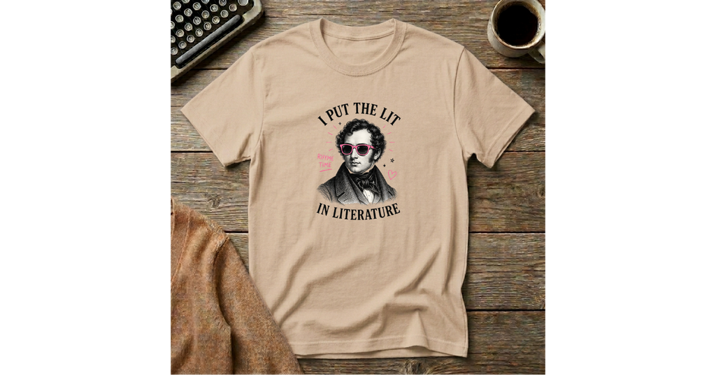 I Put The Lit in Literature T-Shirt