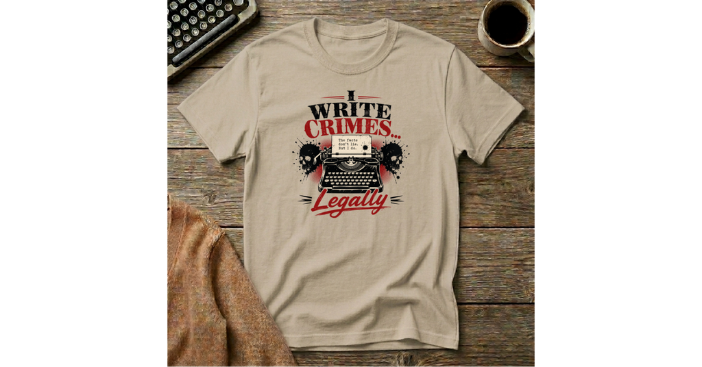 I Write Crimes-Legally T-Shirt