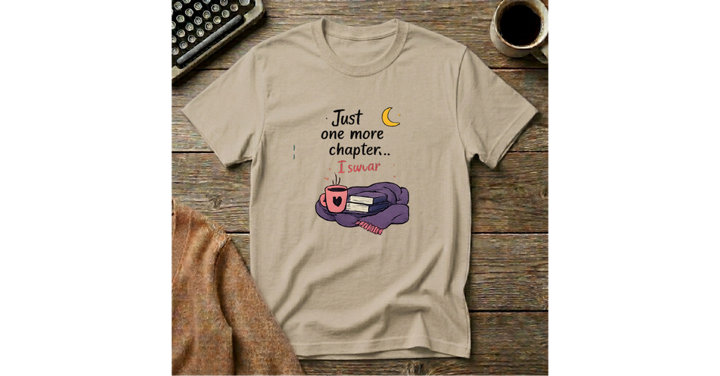 Just One More Chapter- I Swear T-Shirt