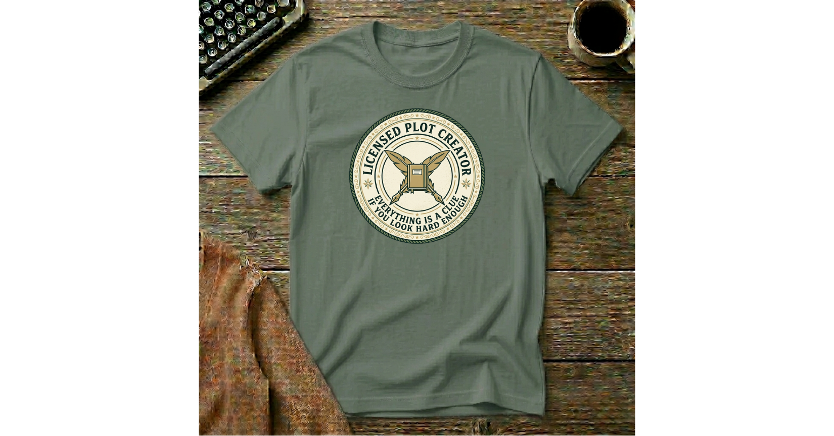 Licensed Plot Creator T-Shirt