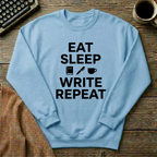 Eat Sleep Write Repeat Sweatshirt
