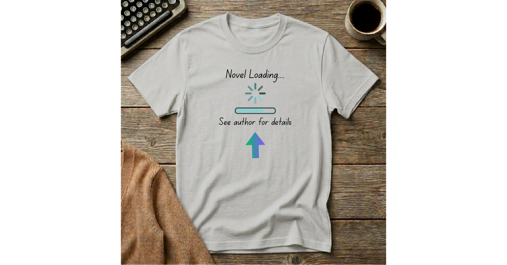 Novel Loading-See author for details T-Shirt