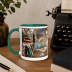 The Midnight Novelist Mug | 11 oz Ceramic Coffee Mug