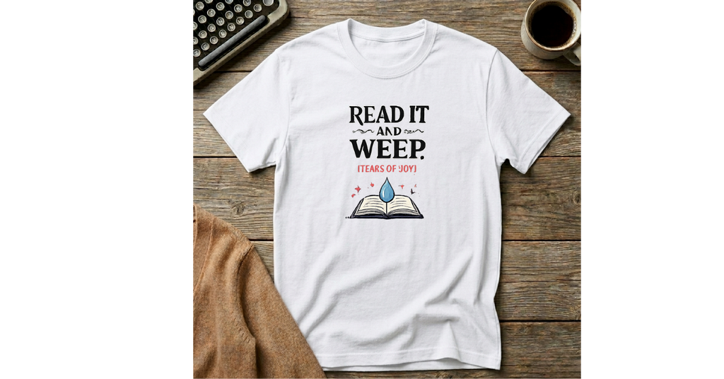 Read It And Weep- Tears of Joy T-Shirt