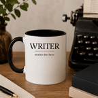 Writer - Stories Live Here Mug– Ceramic Black