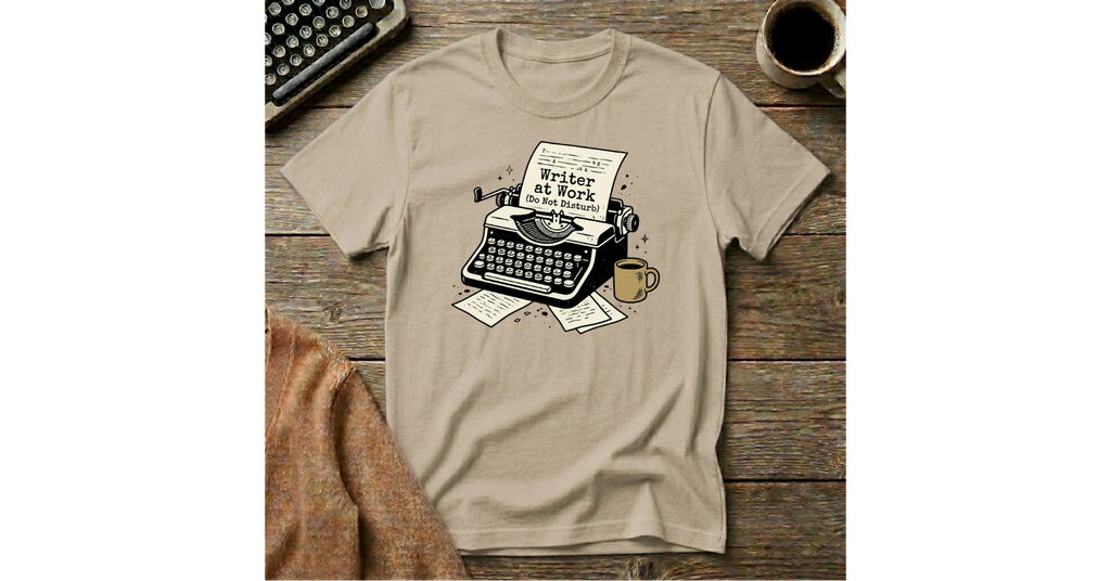 Writer At Work (do not disturb) T-Shirt