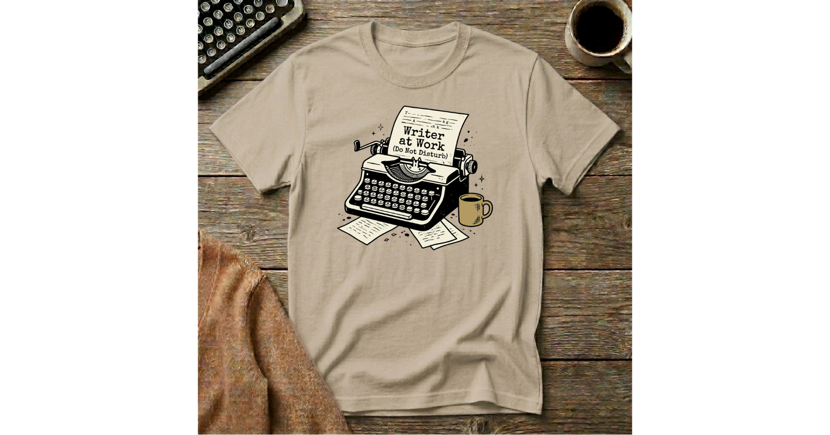 Writer At Work (do not disturb) T-Shirt
