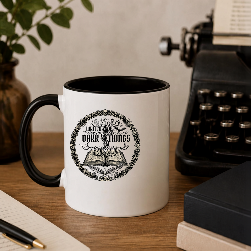 Writer Of Dark Things Ceramic Mug