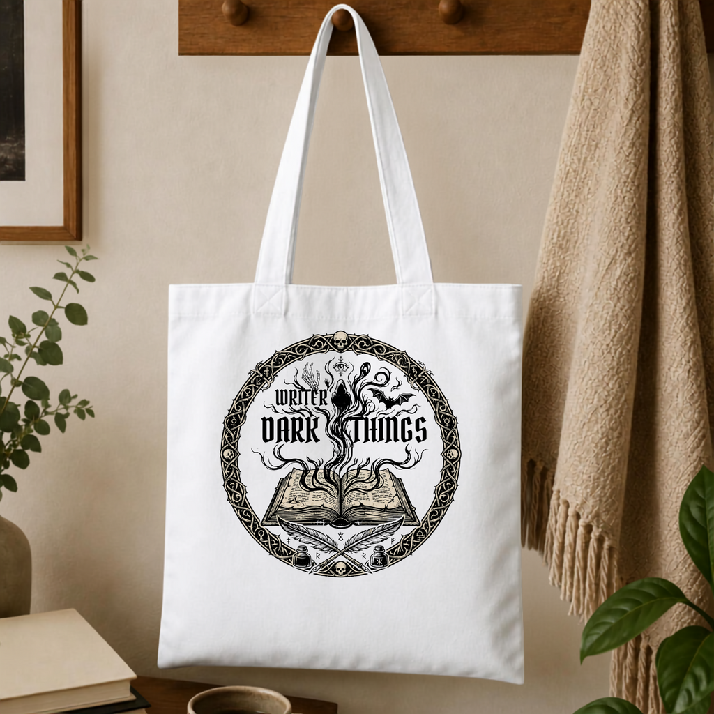 Writer Of Dark Things Tote Bag