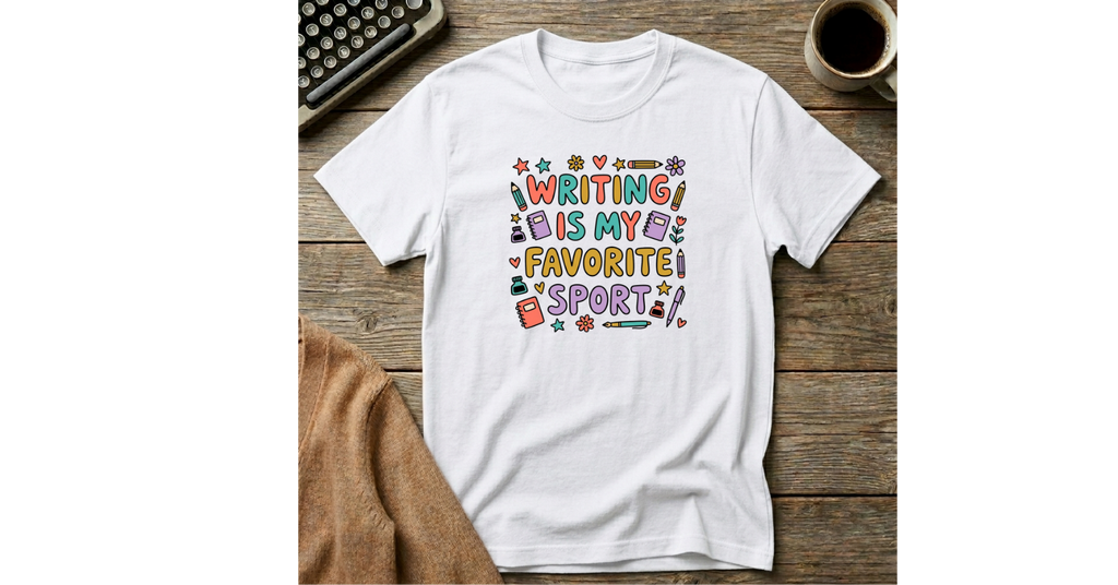 Writing Is My Favorite Sport T-Shirt