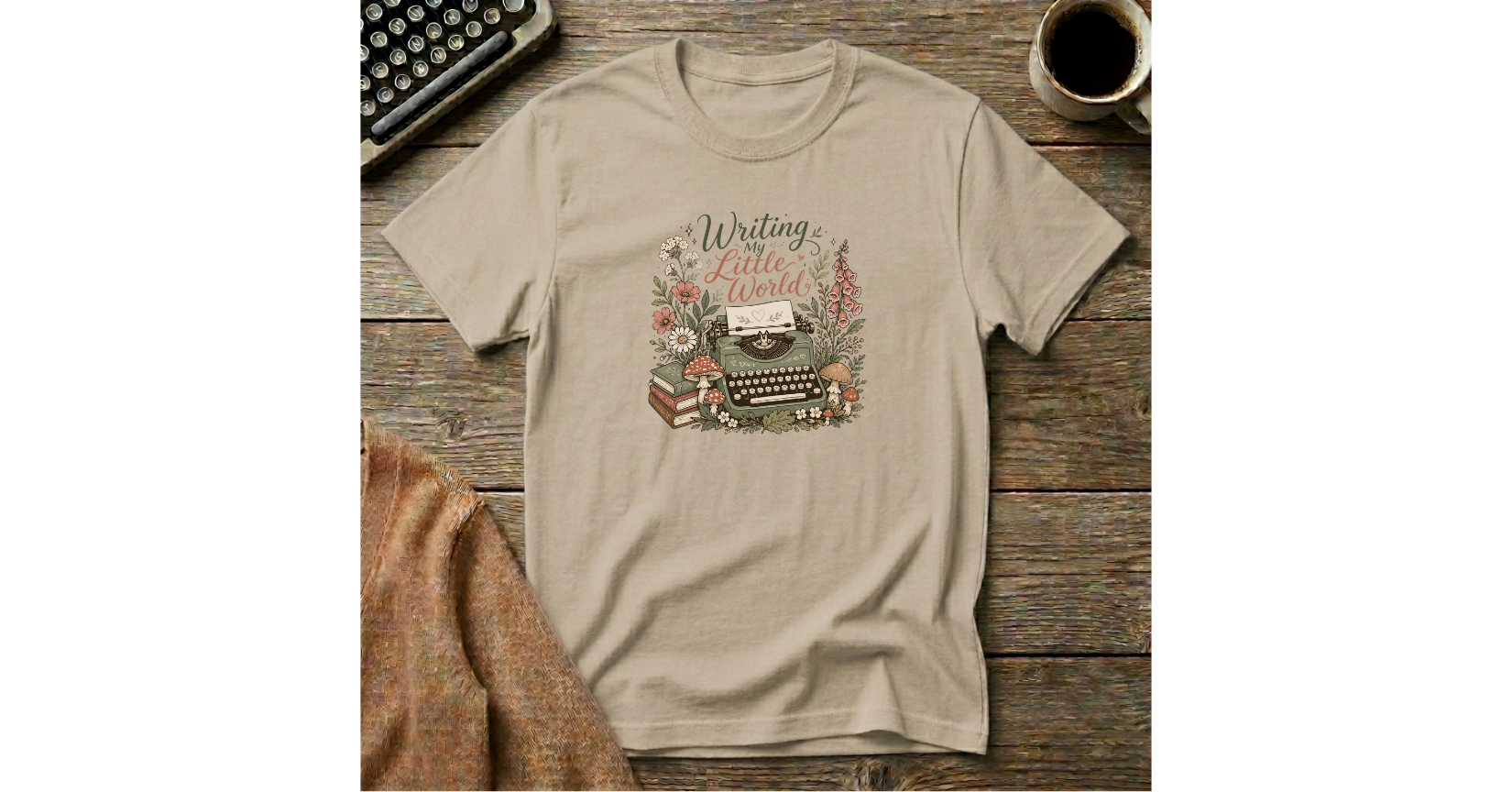 Writing My Little World T-Shirt